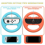2 Stück/Packung Lenkradgriffe für Nintendo Switch 2/Switch Joy-Con Controller
