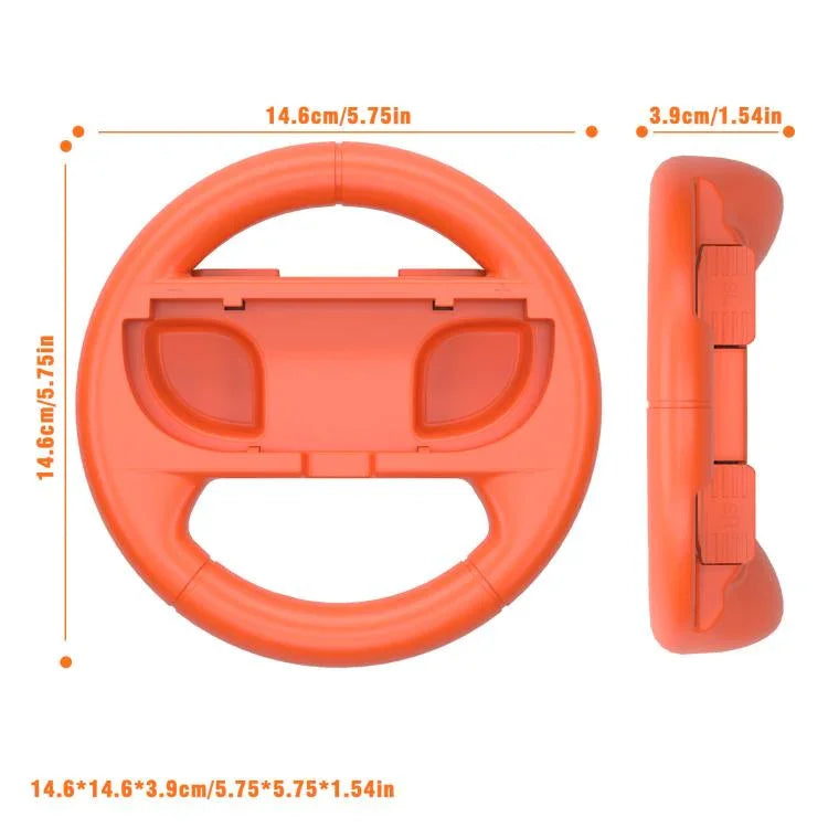 2 Stück/Packung Lenkradgriffe für Nintendo Switch 2/Switch Joy-Con Controller