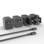 Für Nintendo Switch 2 Schnellladegerät 60W Netzteil mit USB-C-Kabel, US-Stecker