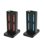 DOBE 4-in-1 Magnetische Ladestation für Nintendo Switch 2 Controller mit LED-Anzeigen und Modulaufbewahrung, TNS-3192B