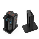 DOBE 4-in-1 Magnetische Ladestation für Nintendo Switch 2 Controller mit LED-Anzeigen und Modulaufbewahrung, TNS-3192B