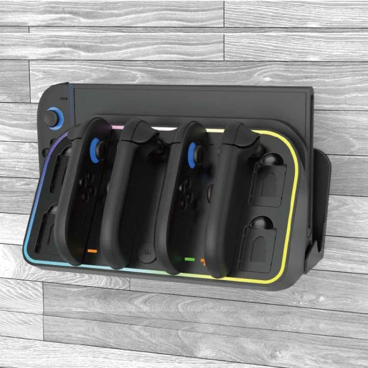 Wandladestation mit RGB-Beleuchtung für Nintendo Switch 2 Joy-Con, HBS-2807