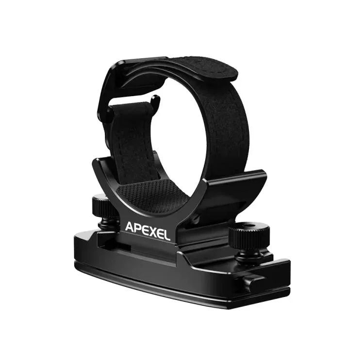 APEXEL BinoClamp Pro Schnellwechsel-Fernglashalterung 360-Grad-drehbarer Aluminium-Fernglashalter, APL-F007