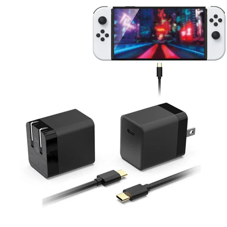 DOBE 45W GaN Schnellladegerät für Nintendo Switch 2/Switch OLED/Switch/Switch Lite USB-C Ladegerät US Stecker, Für Nintendo Switch 2