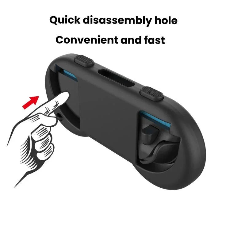 Für Nintendo Switch 2 Joy-Con 1 Paar Komfortgriff mit verstellbarem Handgelenkband