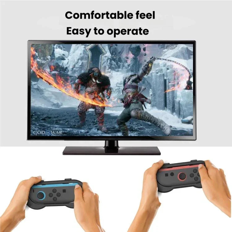 Für Nintendo Switch 2 Joy-Con 1 Paar Komfortgriff mit verstellbarem Handgelenkband