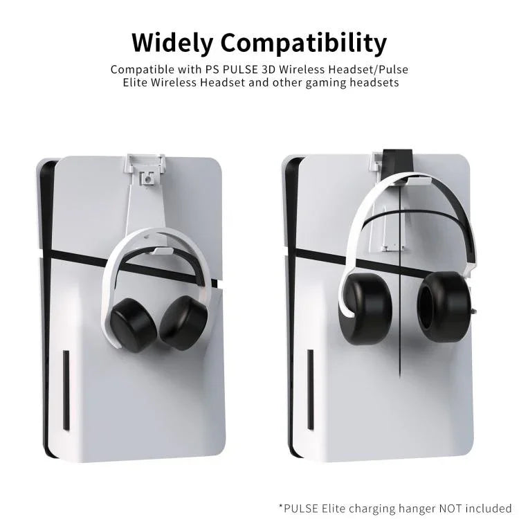 JYS Ladestation mit Display für PS5/PS5 Slim/PS Portal Dual-Controller-Dock mit Kühlgebläse und Kopfhörerhaken