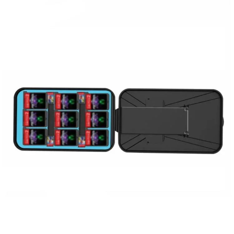 KJH Kartenbox-Ständer für Nintendo Switch 2 / Switch OLED / Lite, faltbarer Halter mit 9 Game Card Slots & 4 SD-Karten-Slots