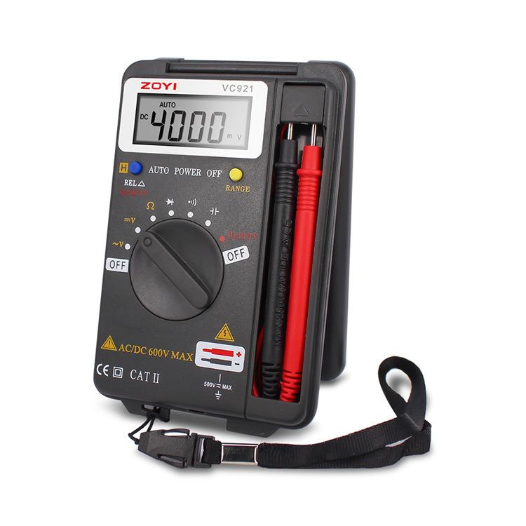ZOYI VC921 Taschenportables Automatisch Bereichsumschaltendes Digitalmultimeter, VC921