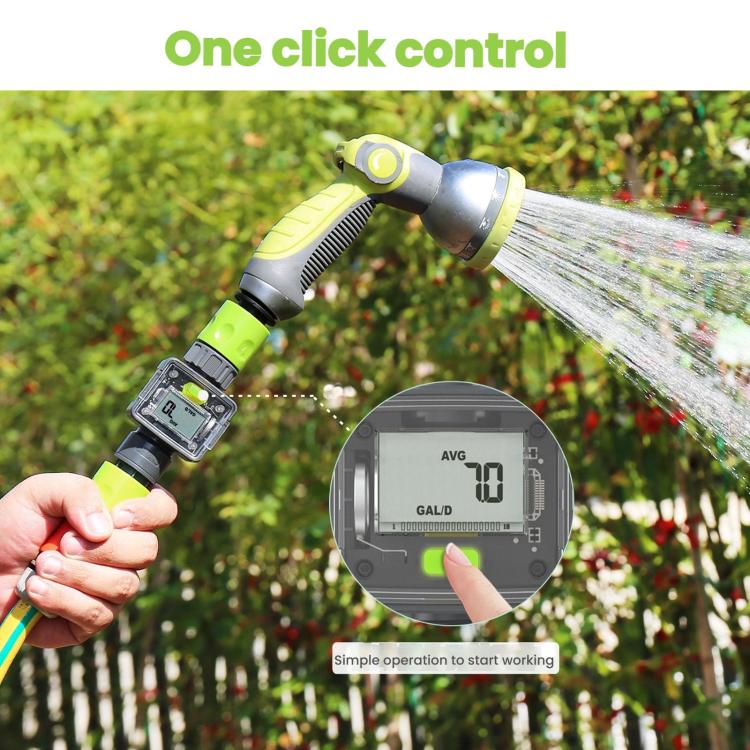 RainPoint Wasserfluss-Datenmesssensor, Wasserflusssensor