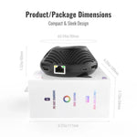 Für Nintendo Switch 2 JYS 4K 60Hz TV-Dock 5-in-1 HUB mit Gigabit-Ethernet-Anschluss und RGB-Umgebungsbeleuchtung, JYS