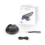 Für Nintendo Switch 2 JYS 4K 60Hz TV-Dock 5-in-1 HUB mit Gigabit-Ethernet-Anschluss und RGB-Umgebungsbeleuchtung, JYS