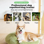 P9 Ultraschall-Hundeabwehrgerät mit zwei Köpfen, wiederaufladbar, mit Farbbildschirm und LED-Rücklicht, P9