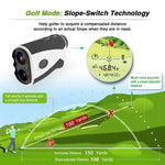 Golf-Entfernungsmesser-Teleskop 1000m Outdoor Hochpräziser Elektronischer Entfernungsmesser