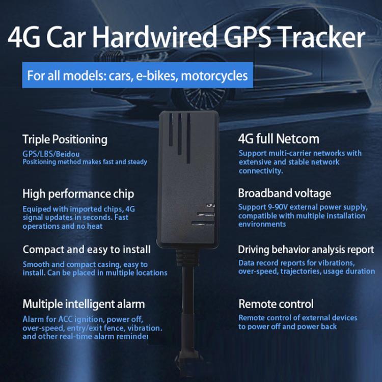 4G Automotive GPS südamerikanischer Satellitenmesser Diebstahlsicherungs-Ortungsgerät, J16