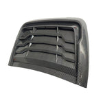 Car Hood Air Intake Cover Deflector For Ford Ranger Raptor 2015-2022, Frosted Black, Carbon Pattern