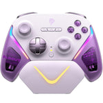 EasySMX D10 Kabelloser Gaming-Controller mit Dual-Mode-Triggern & TMR-Hall-Effekt-Joysticks und Ladestation für PC/Switch/Telefon/Steam