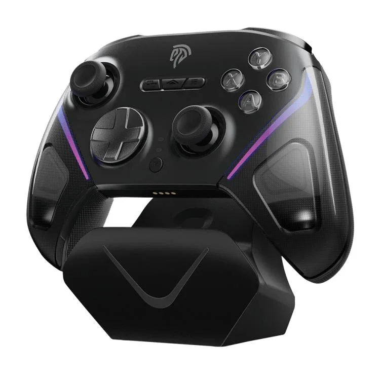 EasySMX D10 Kabelloser Gaming-Controller mit Dual-Mode-Triggern & TMR-Hall-Effekt-Joysticks und Ladestation für PC/Switch/Telefon/Steam