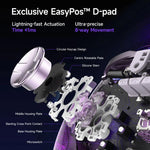EasySMX D10 Kabelloser Gaming-Controller mit Dual-Mode-Triggern & TMR-Hall-Effekt-Joysticks und Ladestation für PC/Switch/Telefon/Steam