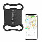 GPS-Tracker für Katzen & Hunde Globaler Echtzeit-Ortungs-Halsband Anti-Verlust Wasserdichter Haustier-Locator Kompatibel mit Findmytag APP