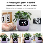 Intelligenter Pflanztopf mit Multi-Sensoren WiFi Pflanzenmonitor mit 2-Zoll-Bildschirm Kompatibel mit Mi/Tuya Home Ökosystem