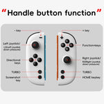 Für Nintendo Switch JOY-05 Split Controller TMR-Hall-Effekt-Joysticks, 6-Achsen-Bewegung & RGB-Beleuchtung