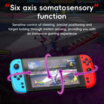 Für Nintendo Switch JOY-05 Split Controller TMR-Hall-Effekt-Joysticks, 6-Achsen-Bewegung & RGB-Beleuchtung