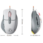 iMICE G800 Kabelgebundene Gaming-Maus mit 7 Tasten, 7200DPI, leise, mit LED-Beleuchtung