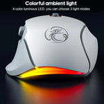 iMICE G800 Kabelgebundene Gaming-Maus mit 7 Tasten, 7200DPI, leise, mit LED-Beleuchtung