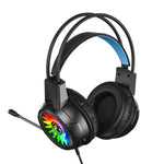 Leuchtende Kopfhörer Computer Esports Kabelgebundenes Gaming-Headset mit Mikrofon, iMICE HD-490 Buntes Licht 3.5mm, iMICE HD-490 RGB-Licht 7.1mm