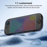 Für Nintendo Switch 2 Konsole Kristall-Aufbewahrungskoffer Organizer Kratzfeste Reisetasche mit 14 Spielkartenfächern, Host-Case Transparent Weiß, Host-Case Transparent Schwarz
