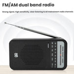 Tragbarer Zeiger AM/FM Vollkanal Radio