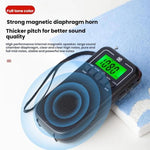Tragbarer FM/AM/SW Mehrband Hochsensitiver Uhren-gesteuerter Radioempfänger, Für EU, Für US