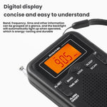 Tragbarer FM/AM Uhren-gesteuerter Stereo Taschenradio, Für EU, Für US