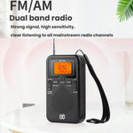 Tragbarer FM/AM Uhren-gesteuerter Stereo Taschenradio, Für EU, Für US