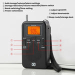 Tragbarer FM/AM Uhren-gesteuerter Stereo Taschenradio, Für EU, Für US