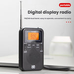 Tragbarer FM/AM Uhren-gesteuerter Stereo Taschenradio, Für EU, Für US