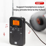Tragbarer FM/AM Uhren-gesteuerter Stereo Taschenradio, Für EU, Für US