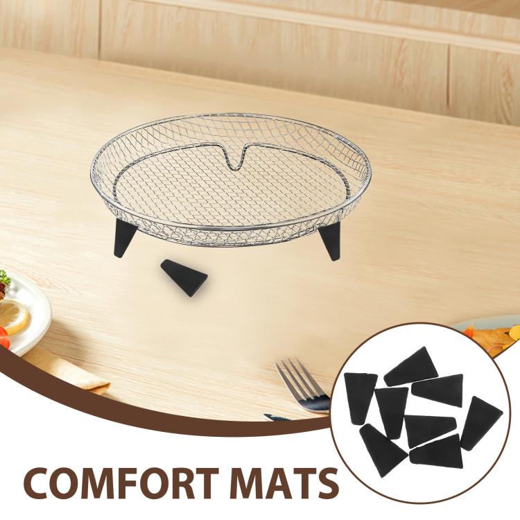 Dehydration Rack Silicone Corner Cushion Pads, 8pcs