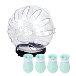 Katzen-Schutzhaube mit Beißschutz für Maul und Füße (2. Generation), Klein Hellgrün, Klein Rosa, Klein Hellblau, Groß Hellgrün, Groß Rosa, Groß Hellblau