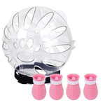 Katzen-Schutzhaube mit Beißschutz für Maul und Füße (2. Generation), Klein Hellgrün, Klein Rosa, Klein Hellblau, Groß Hellgrün, Groß Rosa, Groß Hellblau