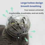 Katzen-Schutzhaube mit Beißschutz für Maul und Füße (2. Generation), Klein Hellgrün, Klein Rosa, Klein Hellblau, Groß Hellgrün, Groß Rosa, Groß Hellblau