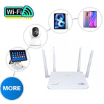 4G Wireless Plug Card Router LTE 4G Hotspot Mobiler Router, EU-Stecker, C303