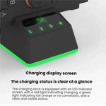 Für Nintendo Switch 2/Switch 2 Pro PGTECH 9-in-1 Universal Ladestation für linken und rechten Controller