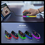 For Nintendo Switch 2 JYS Controller Mouse Magnetic Dock With Ambient Lighting, JYS-NS2320