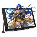VEIKK VK2200PRO 21,5 Zoll digitaler Zeichenbildschirm, elektronischer Zeichenbildschirm, kompatibel mit Mobiltelefonen, EU-Stecker, US-Stecker, UK-Stecker