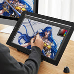 VEIKK VK2200PRO 21,5 Zoll digitaler Zeichenbildschirm, elektronischer Zeichenbildschirm, kompatibel mit Mobiltelefonen, EU-Stecker, US-Stecker, UK-Stecker