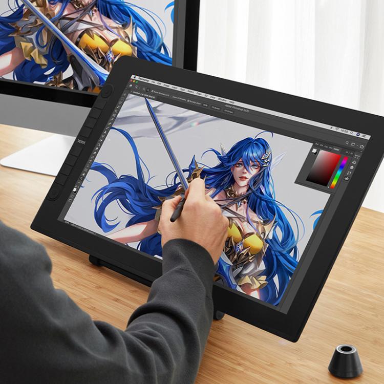 VEIKK VK2200PRO 21,5 Zoll digitaler Zeichenbildschirm, elektronischer Zeichenbildschirm, kompatibel mit Mobiltelefonen, EU-Stecker, US-Stecker, UK-Stecker