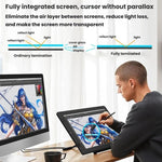 VEIKK VK2200PRO 21,5 Zoll digitaler Zeichenbildschirm, elektronischer Zeichenbildschirm, kompatibel mit Mobiltelefonen, EU-Stecker, US-Stecker, UK-Stecker