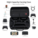 Für Nintendo Switch 2 JYS All-in-One Aufbewahrungs- und Transporttasche mit Schultergurt Passend für Dock/Konsole/Pro Controller/Kamera/Griff/Ladegerät, JYS-NS2323
